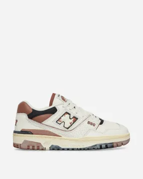 550 Sneakers Off White / Brown