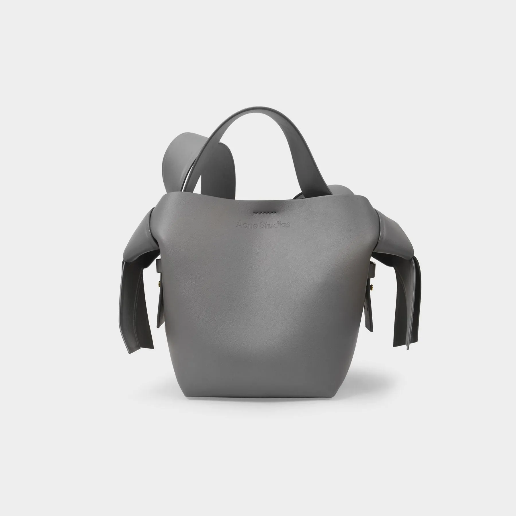 Acne Studios  Musubi Mini Crossbody - Acne Studios - Dark Grey - Leather