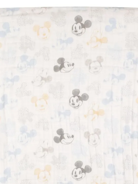 Aden + Anais   Mickey & Minnie Mouse cotton blanket 