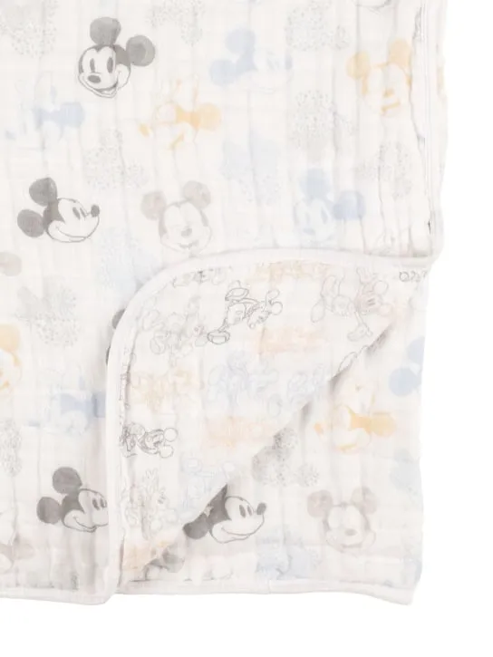 Aden + Anais   Mickey & Minnie Mouse cotton blanket 