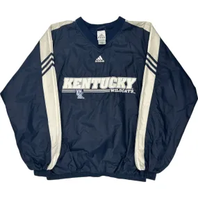 Adidas Kentucky Wildcats Windbreaker - XL - Navy Polyester