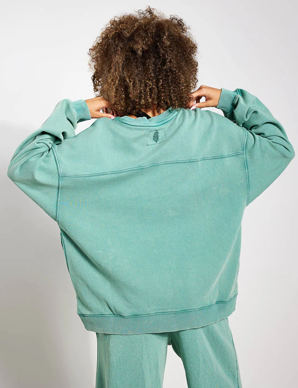 All Star Solid Pullover - Emerald Aura