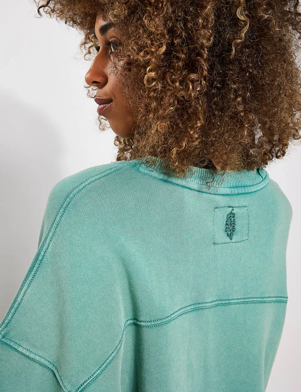 All Star Solid Pullover - Emerald Aura