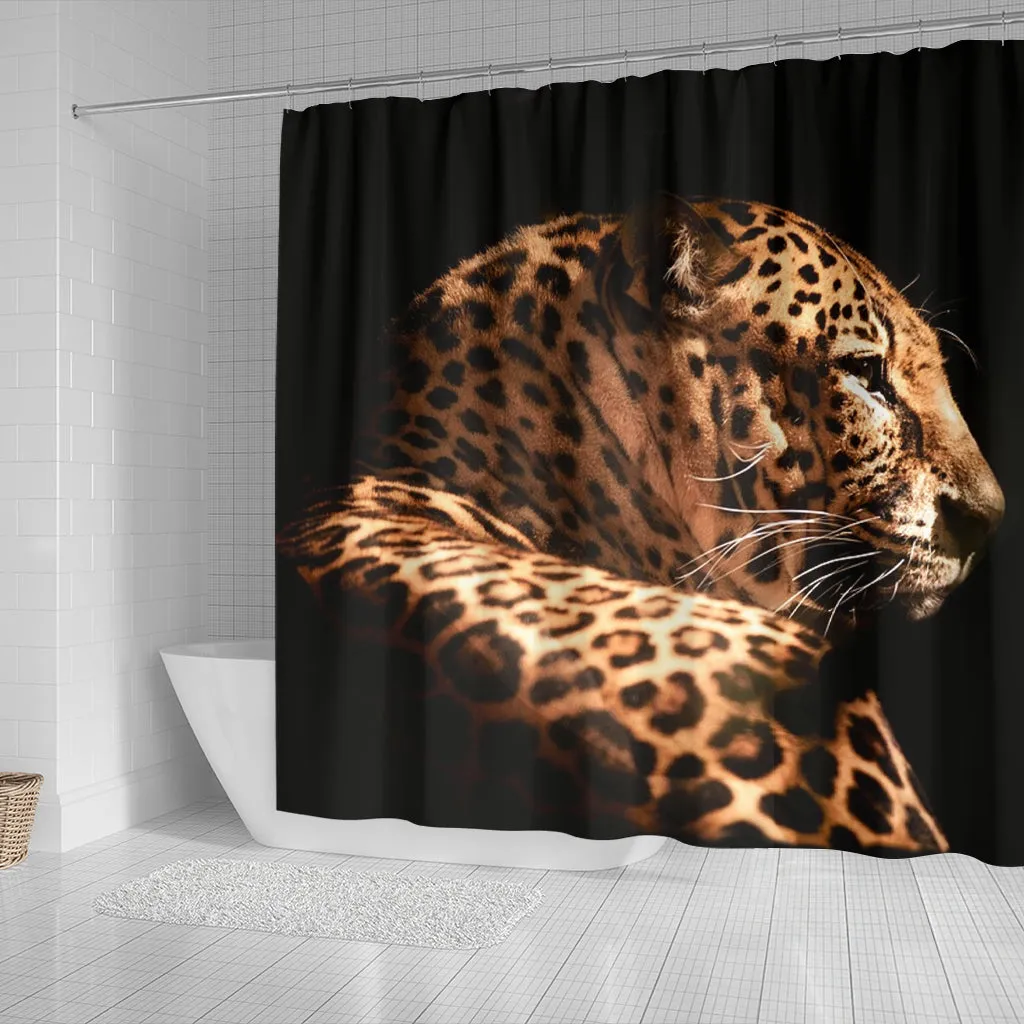 Amazing Leopard Print Shower Curtains-Free Shipping