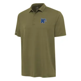 Antigua Memphis Tigers Olive Reprocess Polo