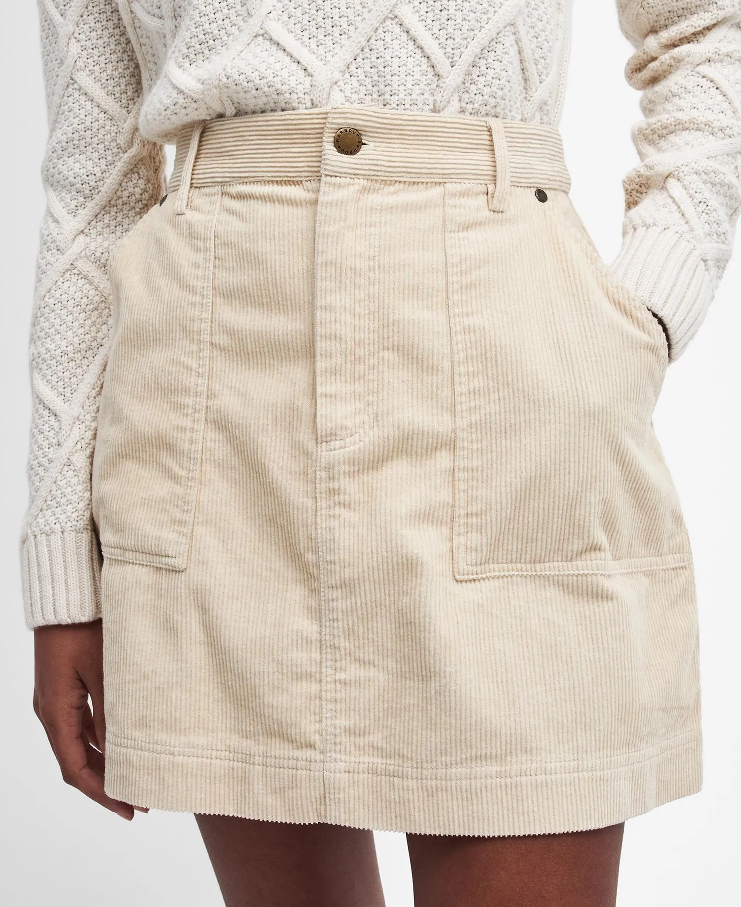  Anya Corduroy Mini Skirt     