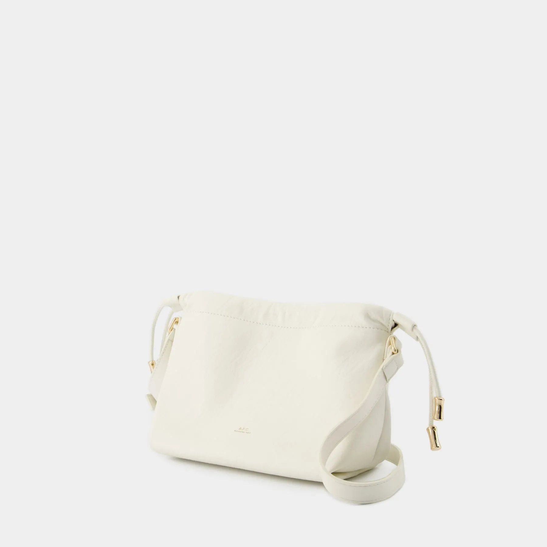 A.P.C.  Ninon Mini Crossbody - A.P.C. - Synthetic Leather - White