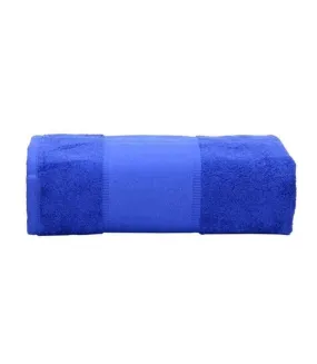 A&R Towels Print-Me Big Towel (True Blue) (One Size) - UTRW6039