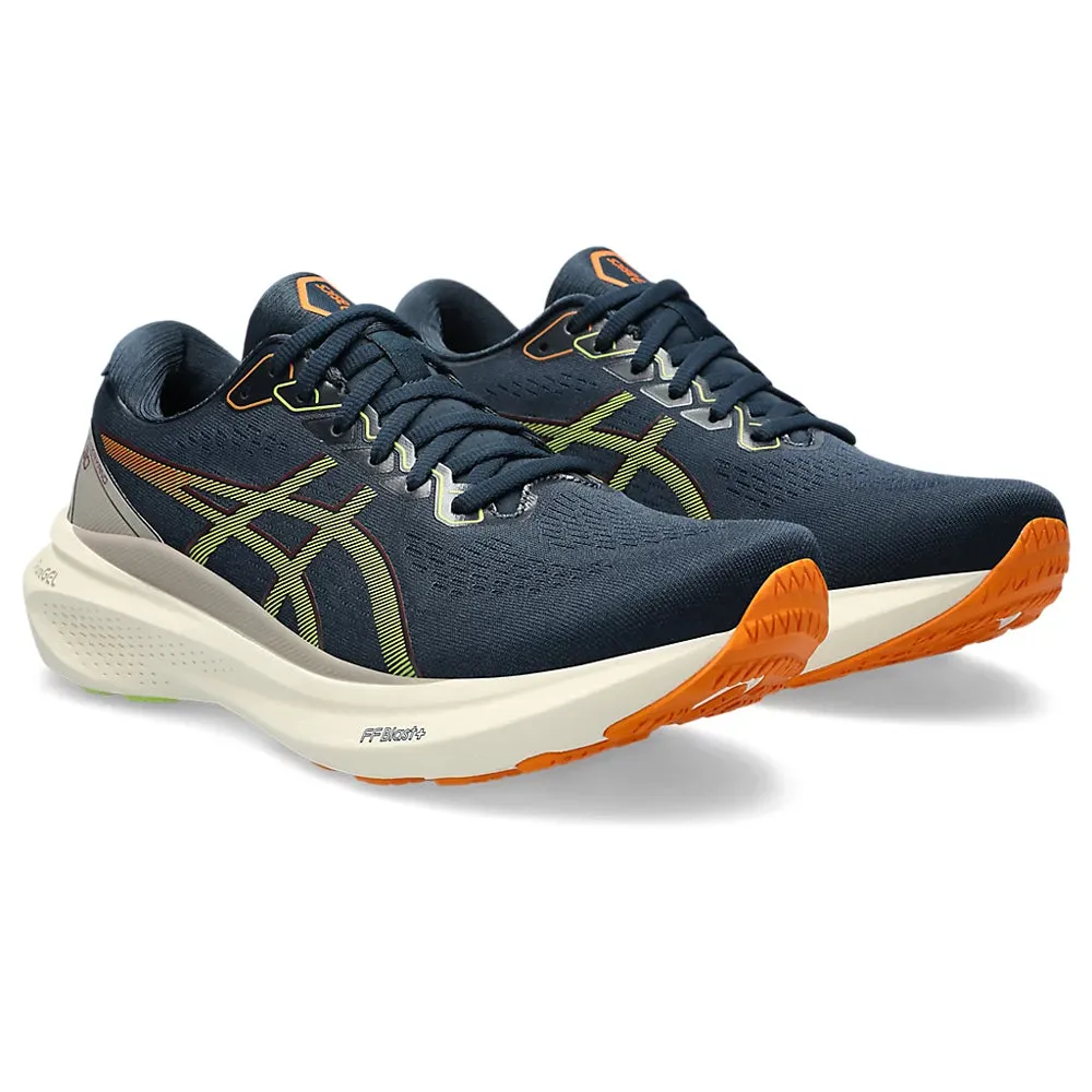 ASICS GEL-KAYANO 30 (M) - (FRENCH BLUE/NEON LIME) RUNNING SHOES