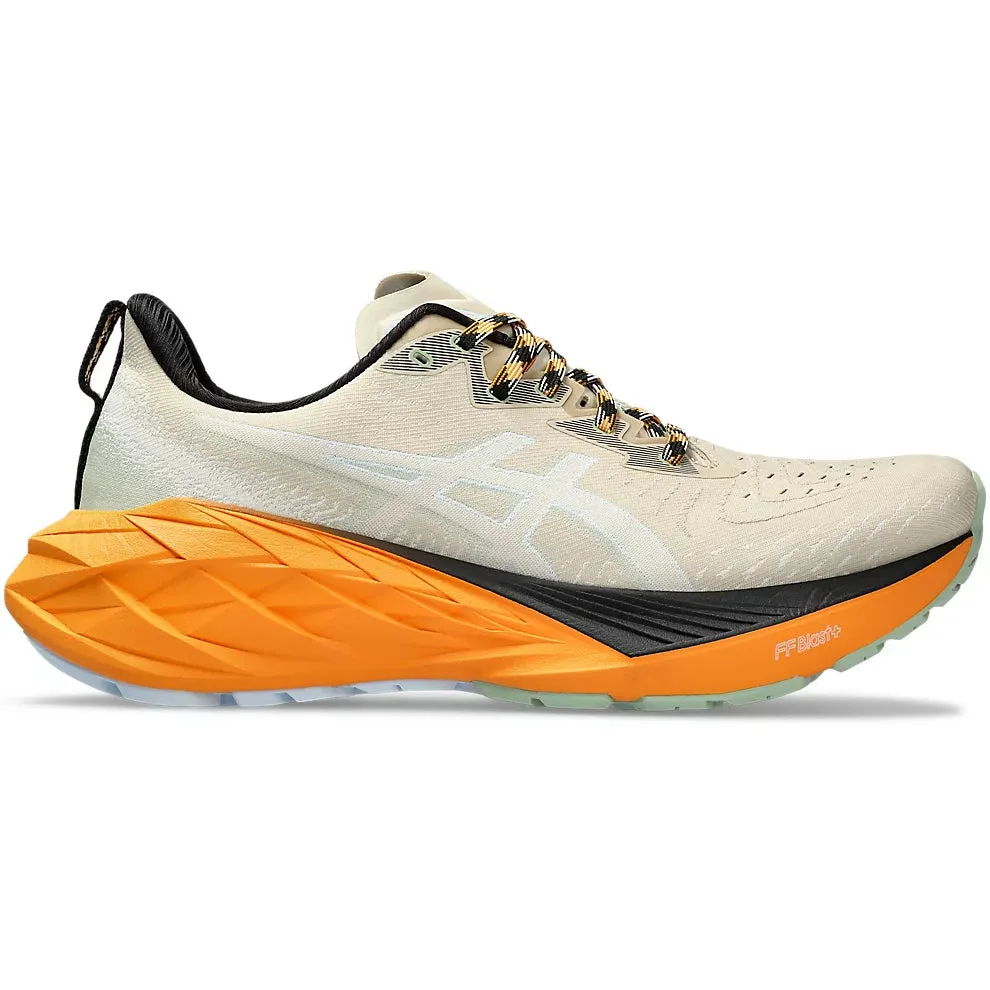 Asics Men's Novablast 4 TR Running Shoes Nature Bathing / Fellow Yellow