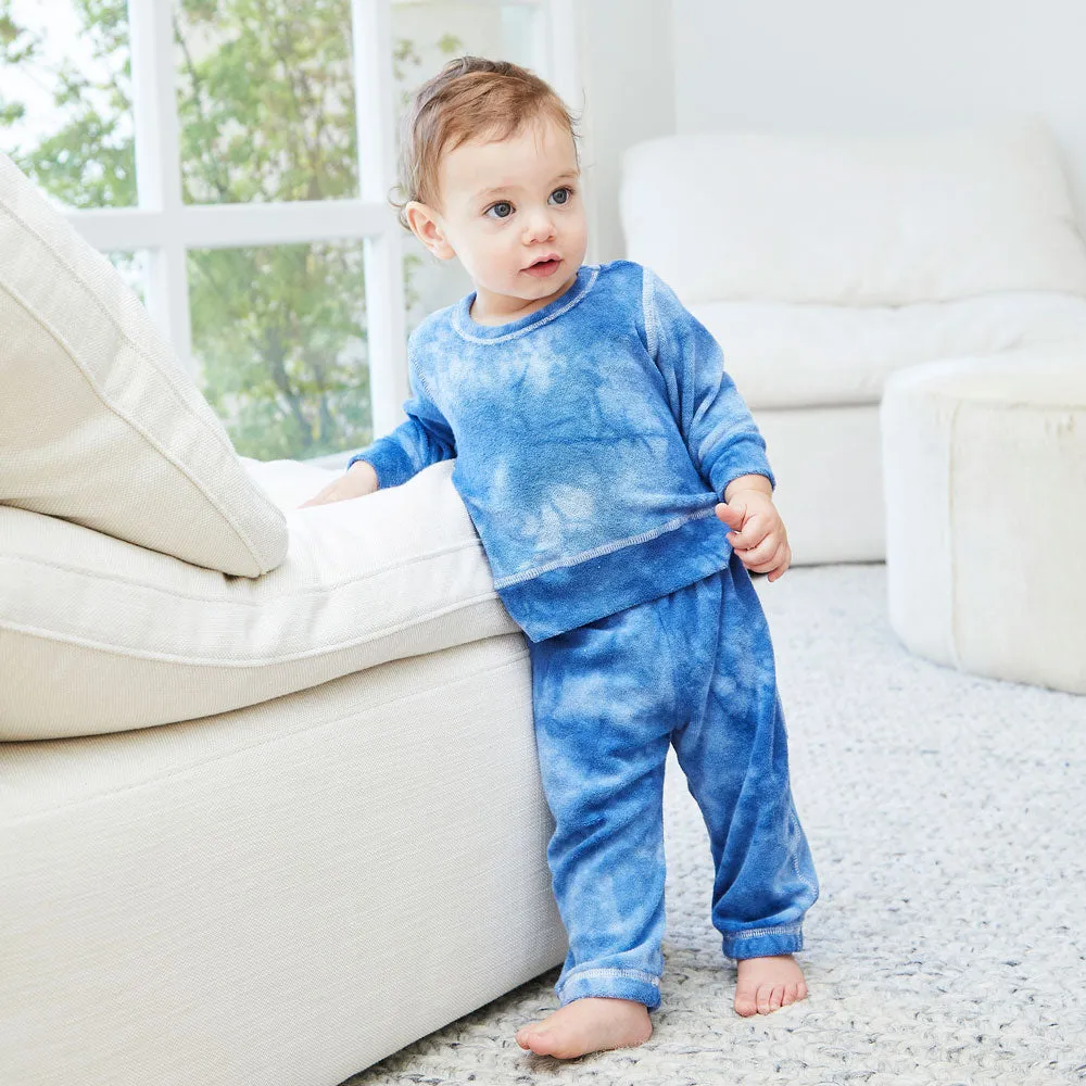 Baby Loop Terry Marble Pullover and Pant