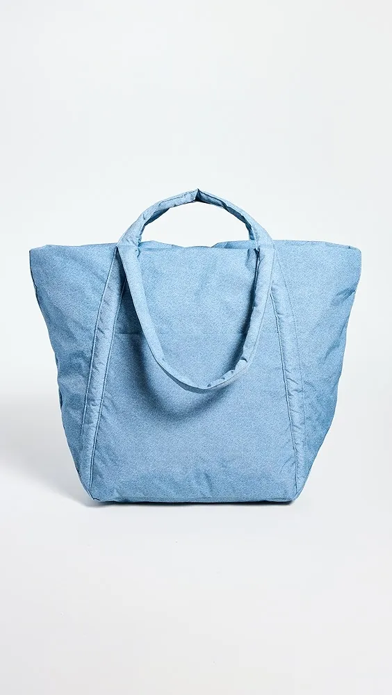 BAGGU   Travel Cloud Bag Digital Denim 