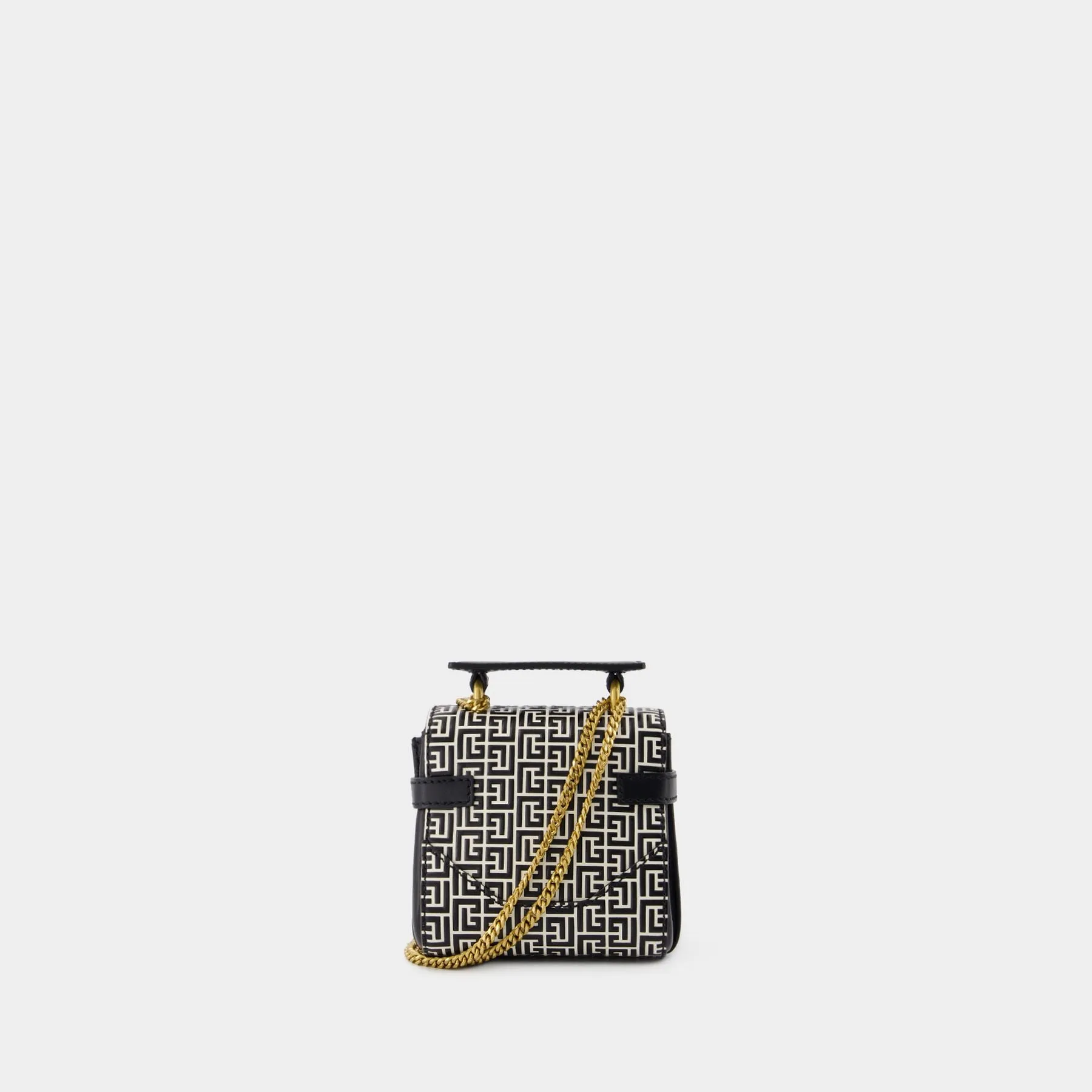 Balmain  B-Buzz Mini 12 Crossbody - Balmain - Leather - Ivory