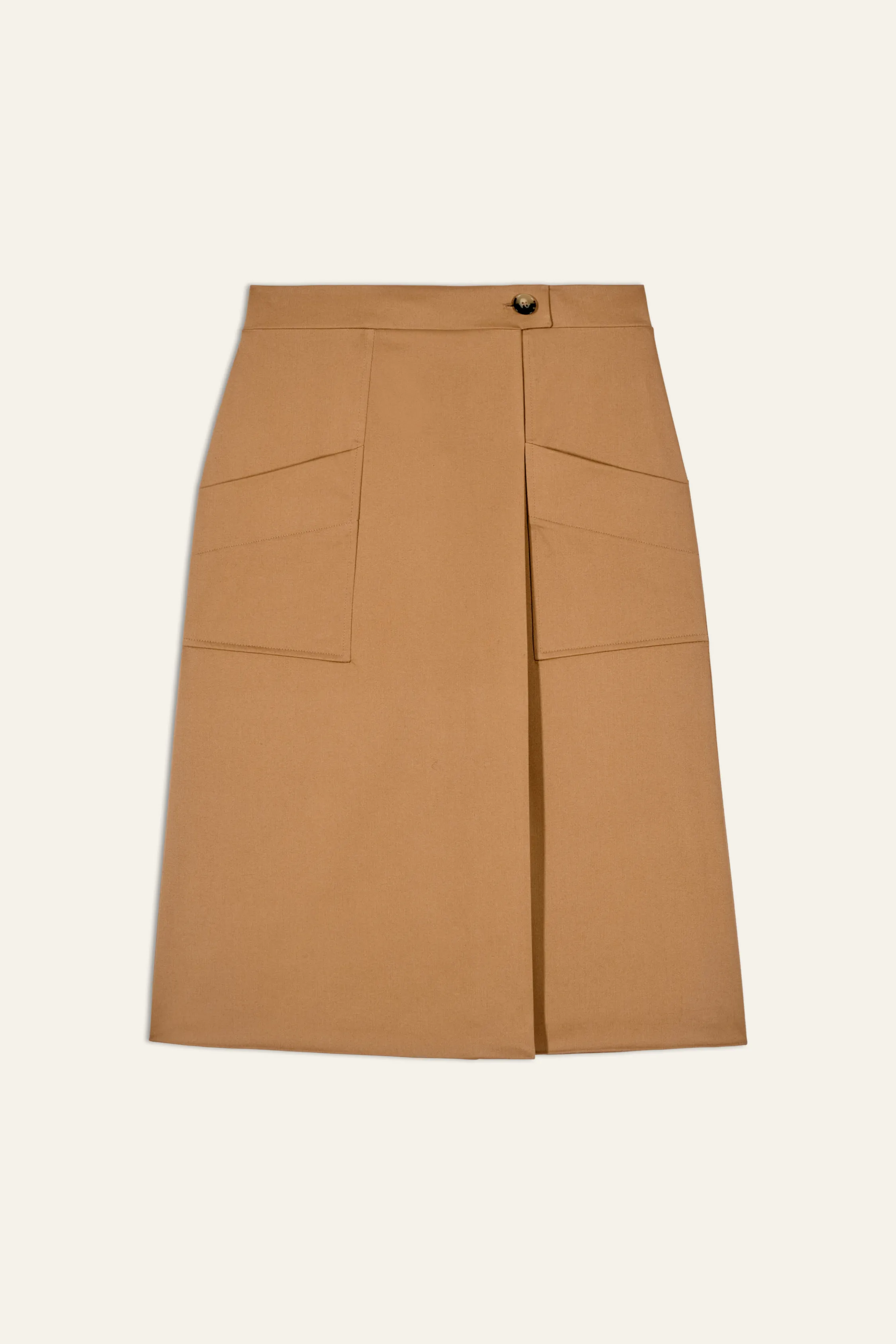 BASTIEN midi wrap skirt