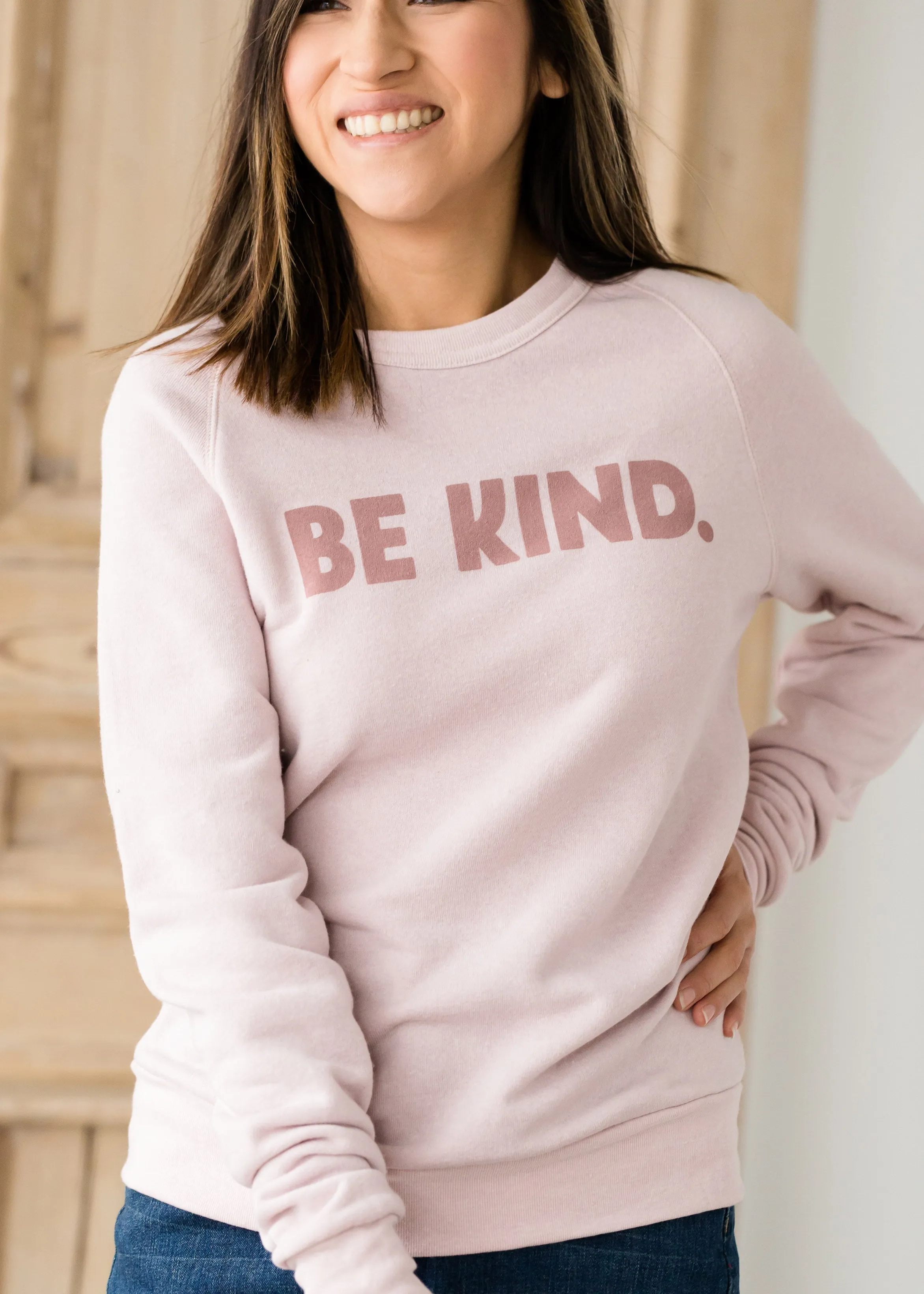 Be Kind Pullover Fleece Sweatshirt - FINAL SALE