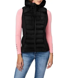 Bernardo Fashions Glue Seam Vest with Neoprene Combo Women's