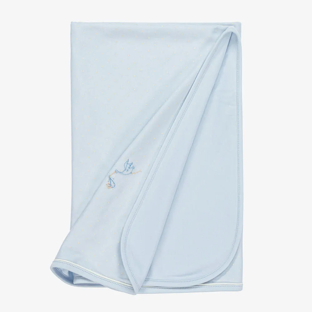 Blue Pima Blanket (74cm)