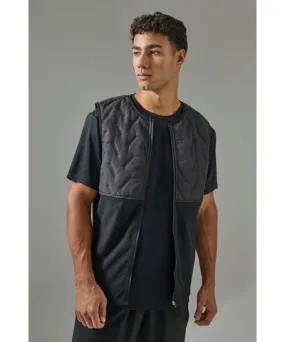 boohoo Mens Man Active Quilted Tank