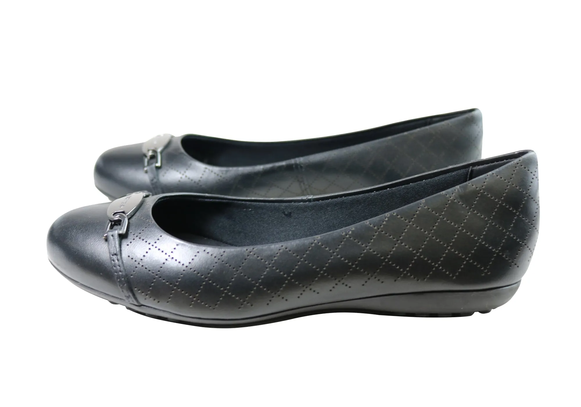 Bottero Pearl Womens Comfortable Leather Flats Made In Brazil