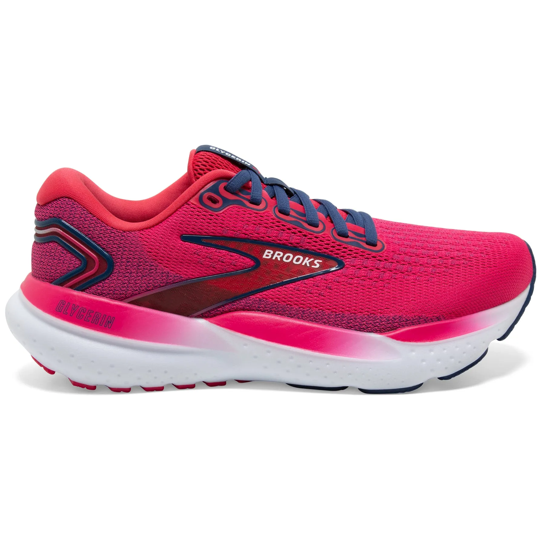 Brooks Women's Glycerin 21 Running Shoes Raspberry / Estate Blue