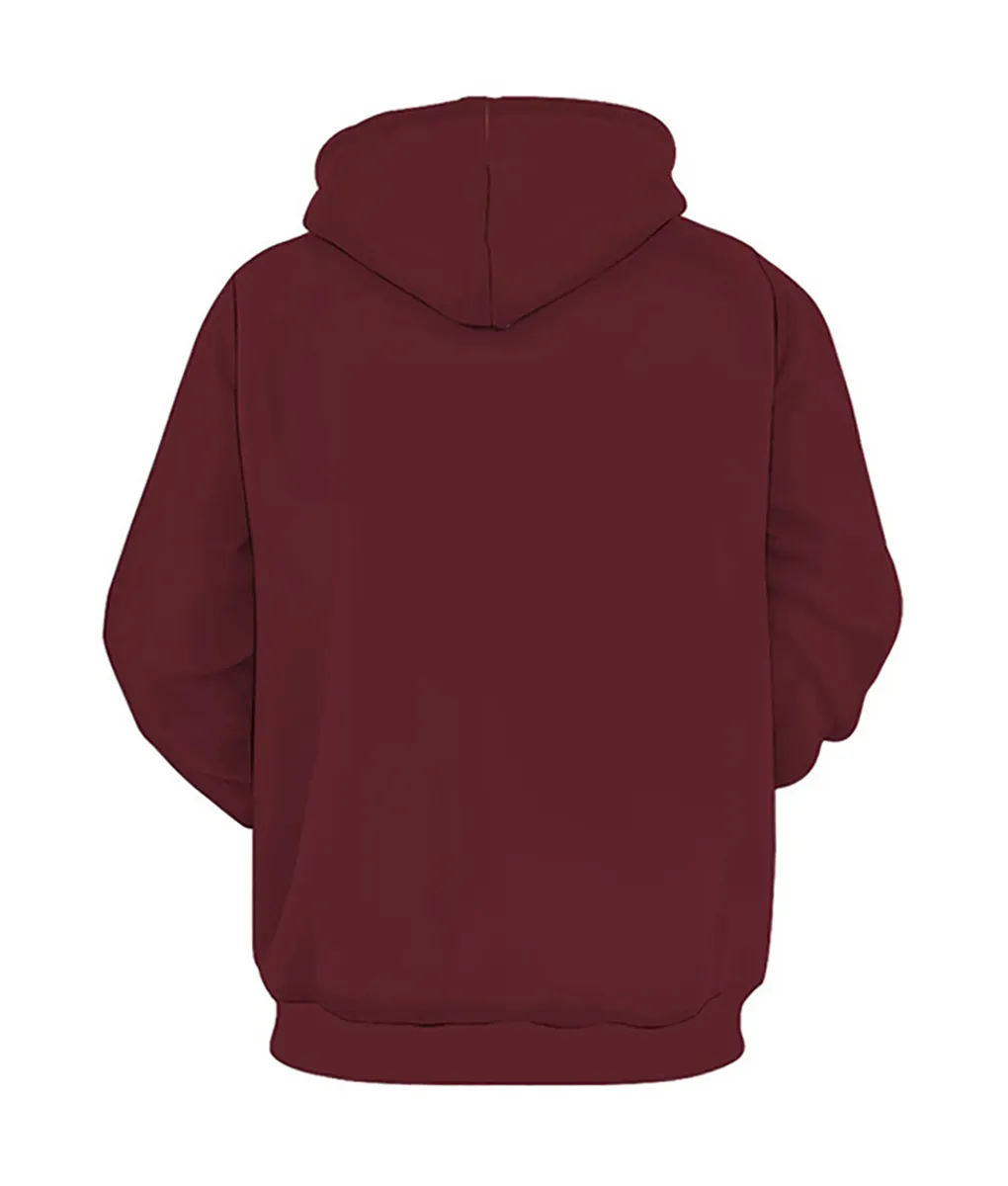 Canada Maroon Pullover Hoodie | The Leather City