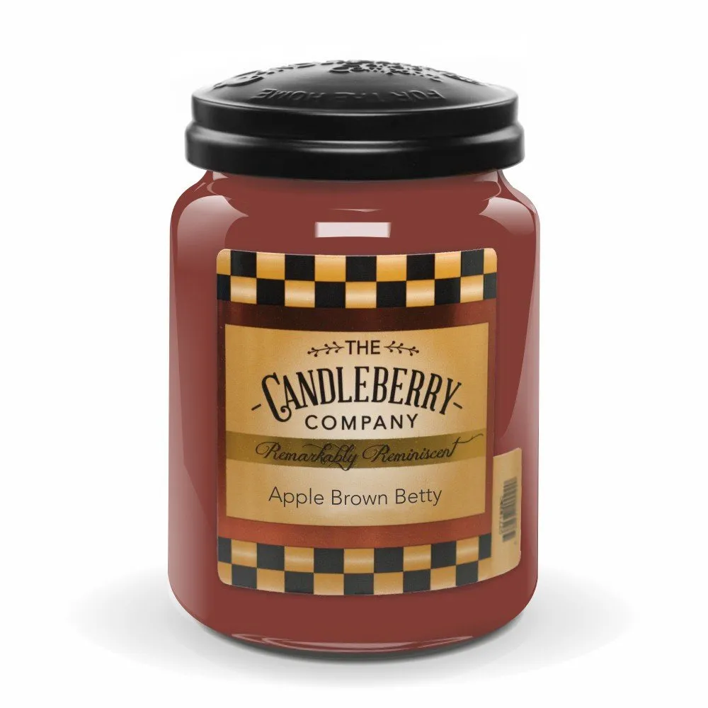 Candleberry Candles | Apple Brown Betty Candle | Best Candles on The Market | Hand Poured in The USA | Highly Scented & Long Las