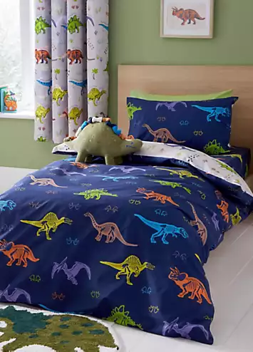 Catherine Lansfield Kids Prehistoric Dinosaurs Duvet Cover Set | Kaleidoscope