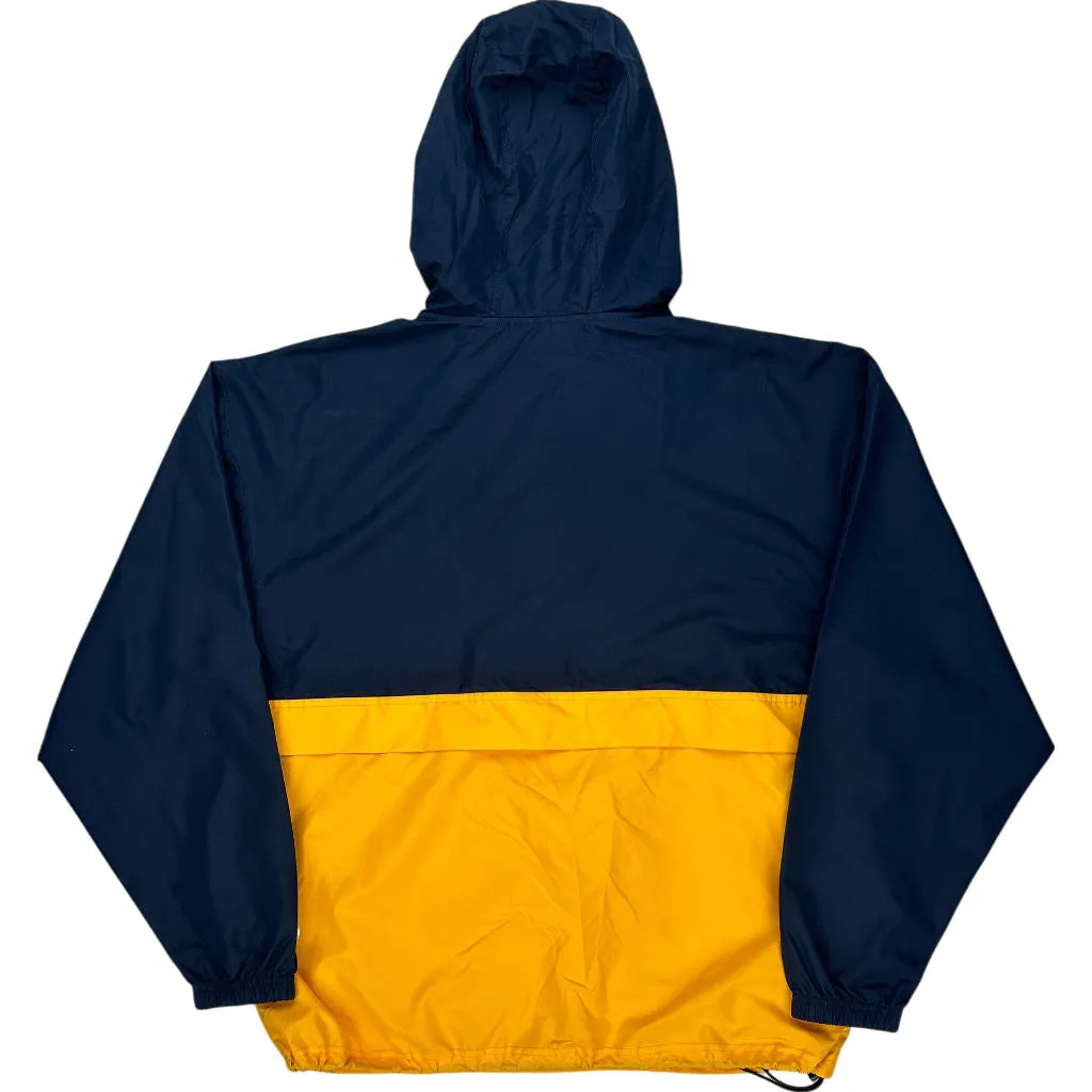 Champion UW-Eau Claire Windbreaker Jacket - Large - Navy Polyester