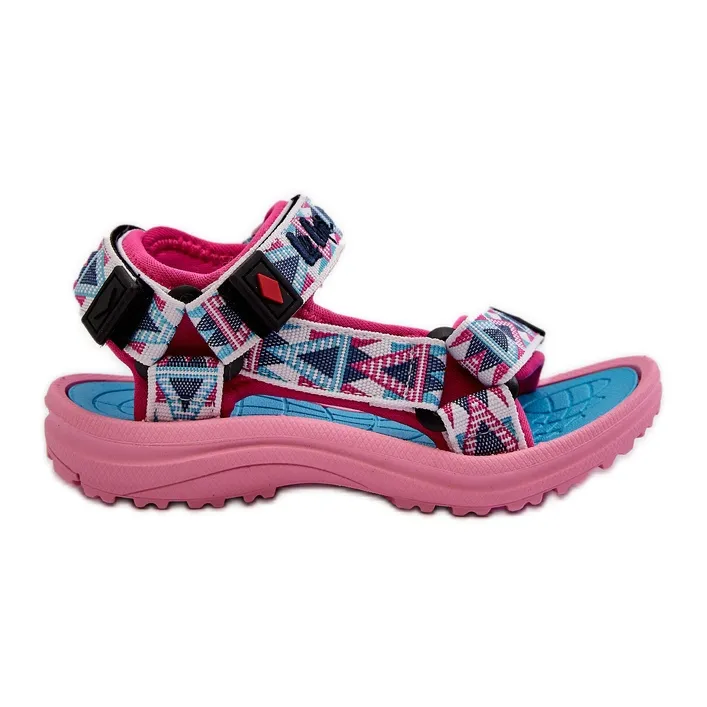 Children's sandals Lee Cooper LCW-24-34-2600 Pink