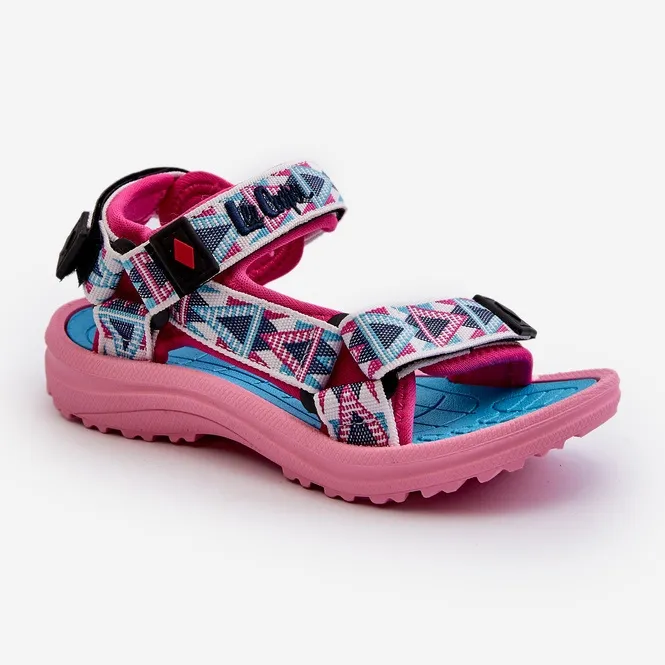 Children's sandals Lee Cooper LCW-24-34-2600 Pink