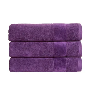 CHRISTY Prism bath sheet crushed grape -                         -                     -                