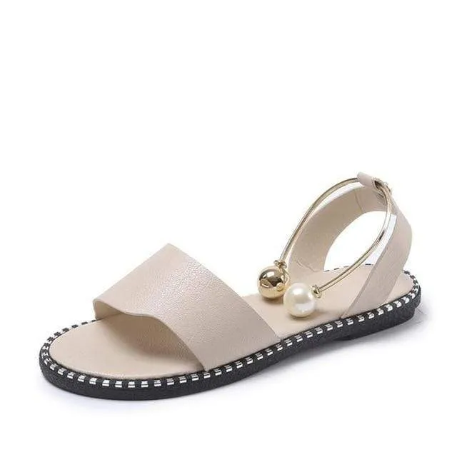 DLROOTY Black Sandals