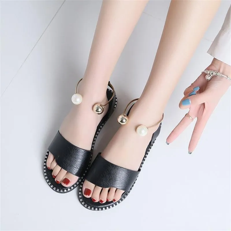 DLROOTY Black Sandals