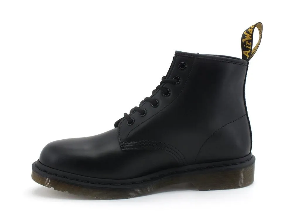 DR. MARTENS 101 Anfibio 6 Fori Smooth Black 101-24255001