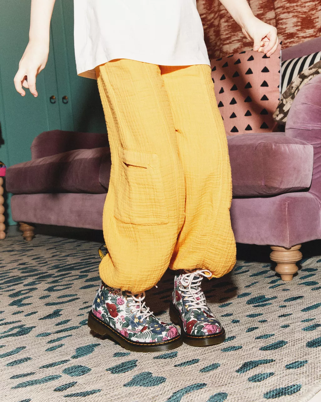 Dr. Martens 1460 HYDRO FLORAL GARDEN