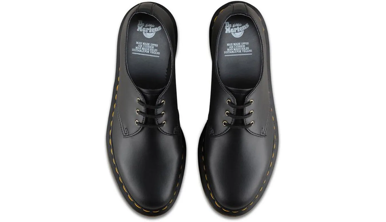 Dr. Martens 1461 Vegan Black Flexi Rub Off