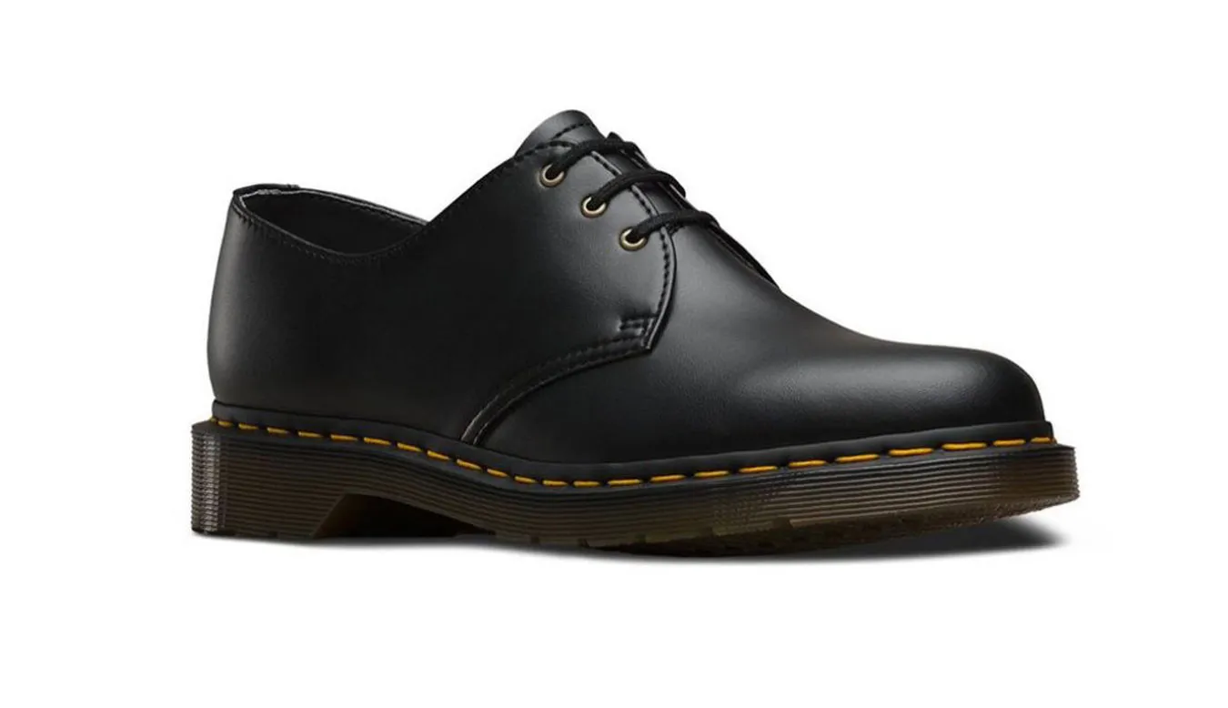 Dr. Martens 1461 Vegan Black Flexi Rub Off