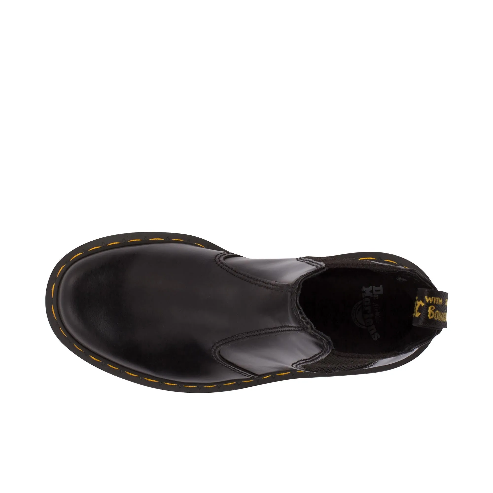 Dr Martens 2976 Quad Polished Smooth Black