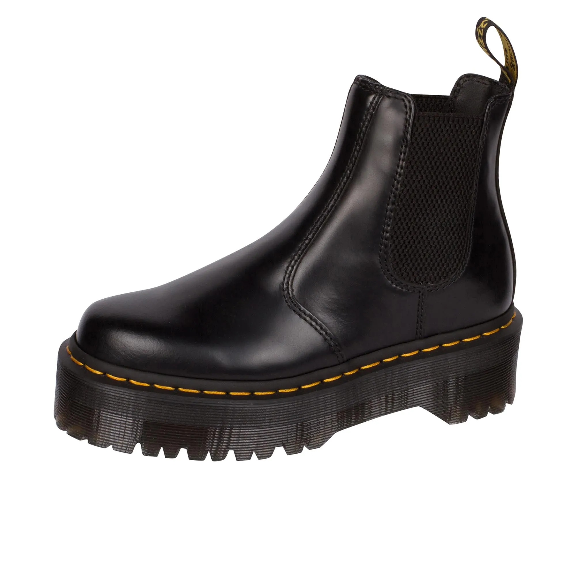 Dr Martens 2976 Quad Polished Smooth Black