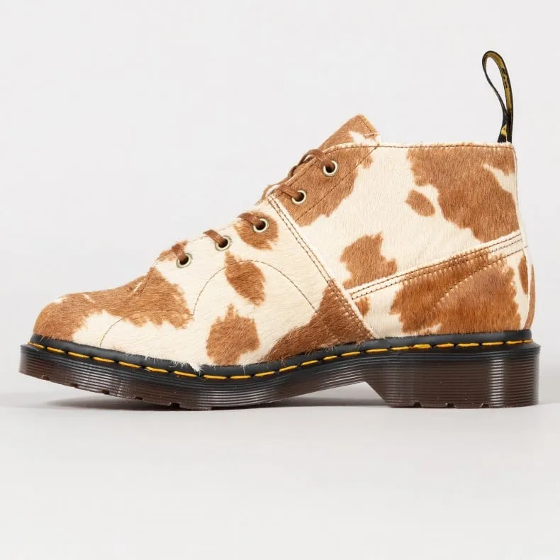 Dr. Martens Church (Jersey Cow Print Hair On)