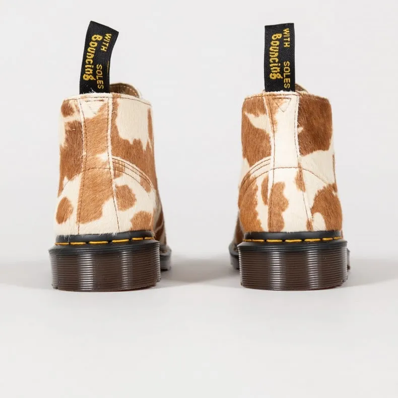 Dr. Martens Church (Jersey Cow Print Hair On)