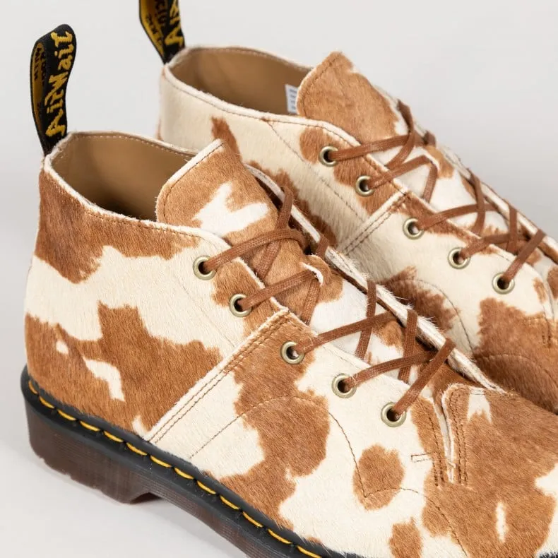 Dr. Martens Church (Jersey Cow Print Hair On)