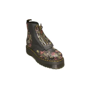 Dr Martens Sinclair Decayed Roses Tumbled Nappa