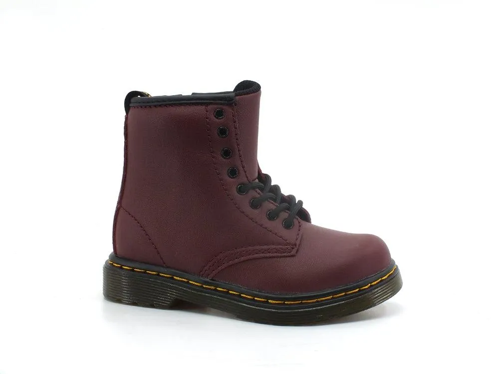 DR. MARTENS Softy T Anfibio Lacci Kids Cherry Red