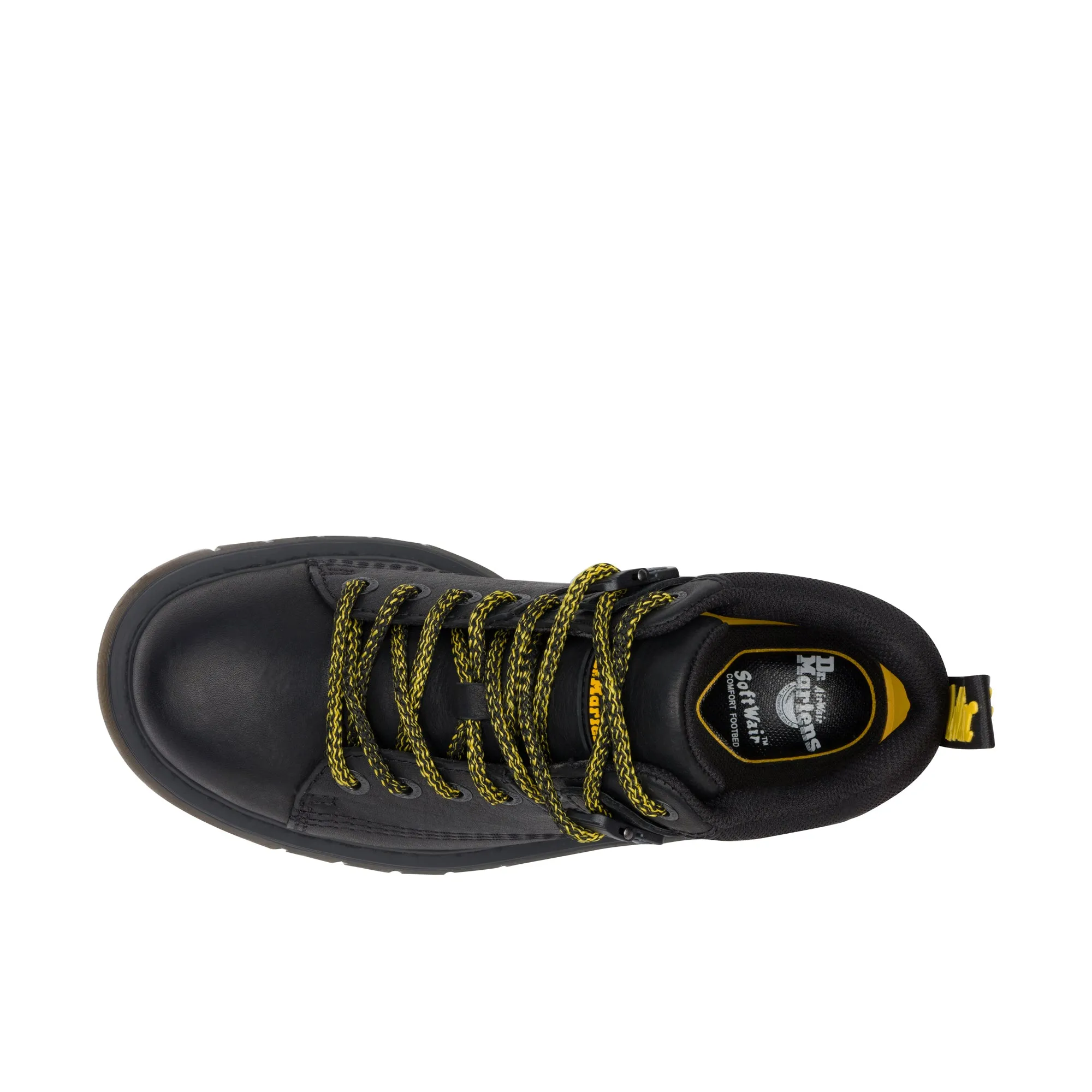 Dr Martens Woodard Hiker Grizzly Leather Black