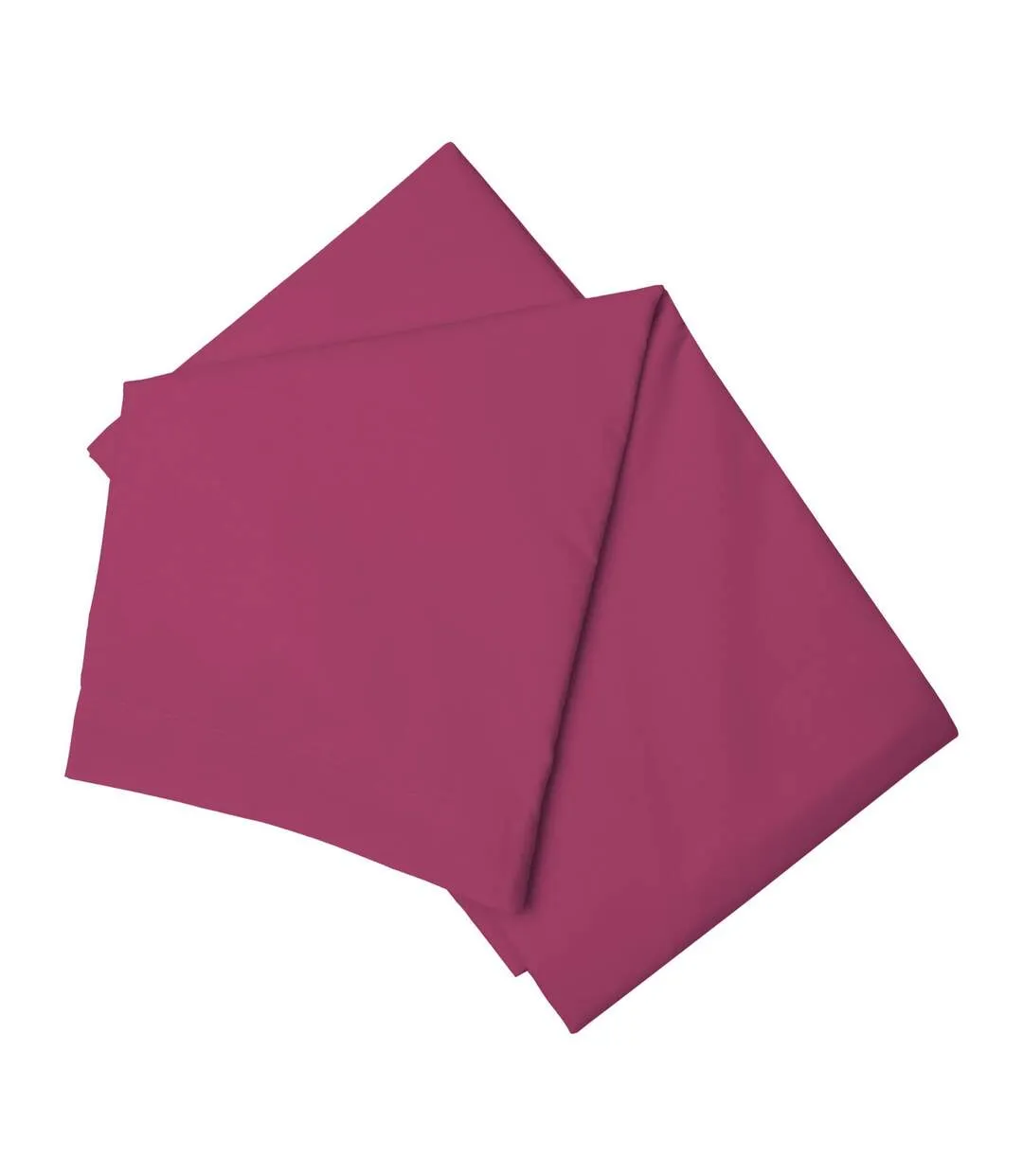 Easycare percale flat sheet fuchsia Belledorm