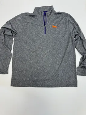 Elkmont Men's Tiger Contrast Quarter Zip Pullover