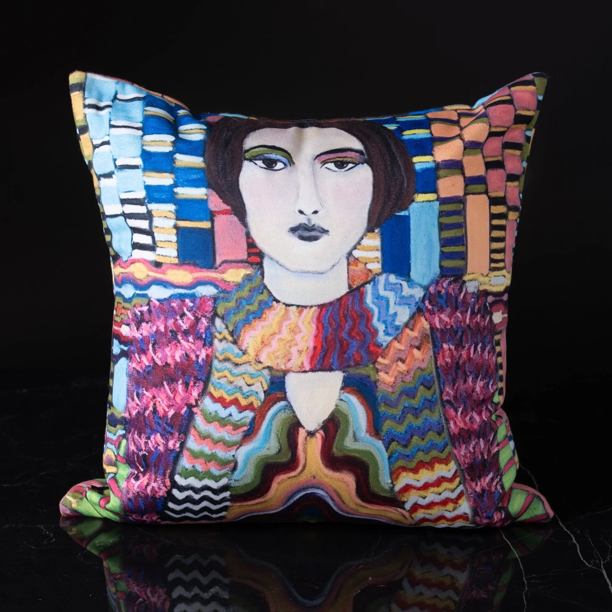 Fashion Gal (Missoni) 16x16  Pillow