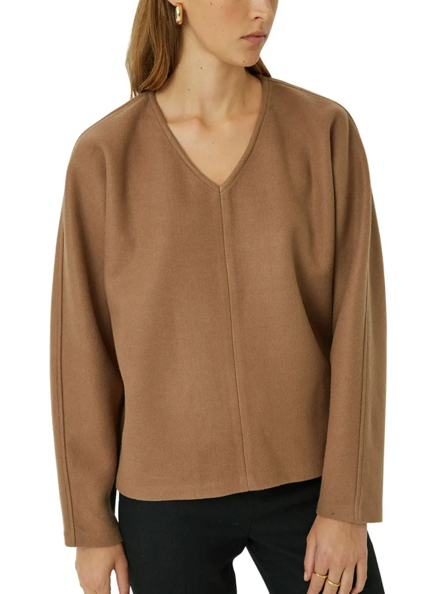 Friend of Audrey Edie Pullover Jumper Camel