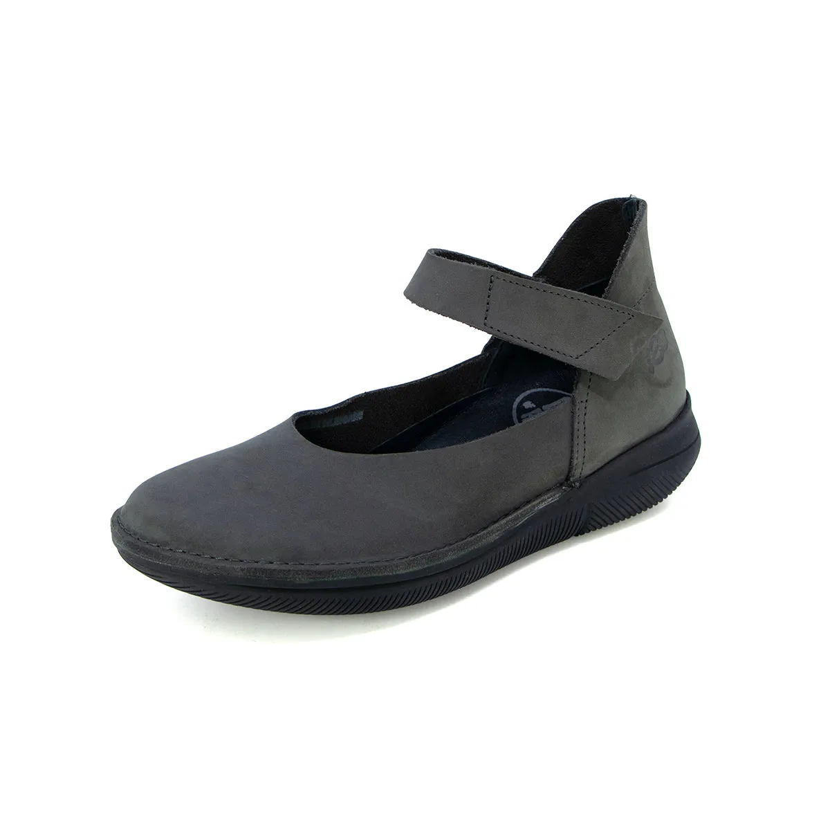 Froom Grey Supported Strap Flats